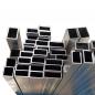 Preview: Aluminium Vierkantrohr 50x50x2mm Rechteckrohr
